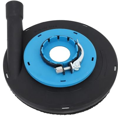 MKHFP Grinding Dust Enclosure 9 Inch Angle Grinder Dust Shroud, Surface Grinding Dust Shroud For 230mm 9Inch Angle Grinder Blue Black B 230L