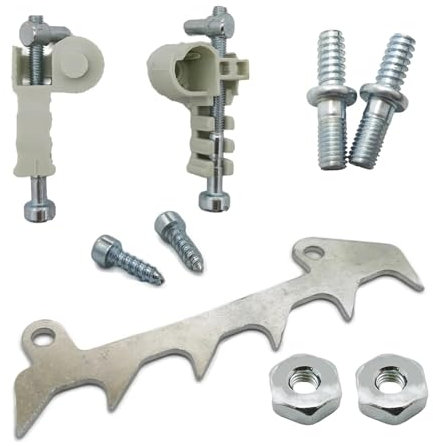 Tensor de cadena con punta de parachoques for Stihl MS180 MS170 018 017, tuerca de espárrago de barra, pieza de repuesto for motosierra