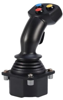 EYRMQWJPC Joystick industriel, Manette de commande industrielle à capteur Hall 60A3 for excavatrice(Dc5v Output Analog Voltage 0 5v)
