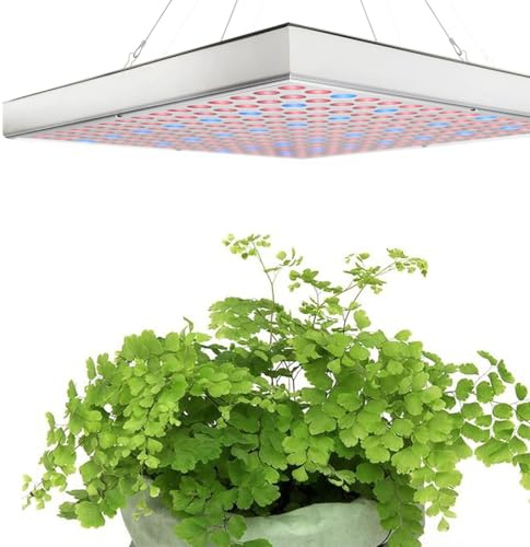 Casativo Professionelle Pflanzen-Wachstumslampe mit 225 LEDs - 250 Lumen, 300x300x35mm – fördert das Wachstum von Pflanzen effektiv & zuverlässig