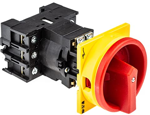 Eaton 095676 Main Switch 3 Phase 32 A Emergency Off Function 0 Degree Lockable in 0 Position Assembly