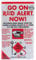 Cooker Hood Grease Filter - Red Alert