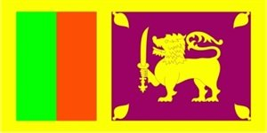 Sri Lanka Fahne Flagge Grösse 90x60cm