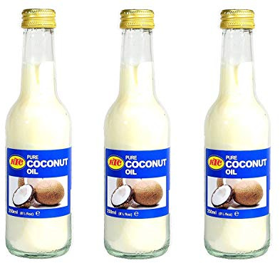 KTC - Kokosnuss Öl - 3er Pack (3 x 250ml) - 100%