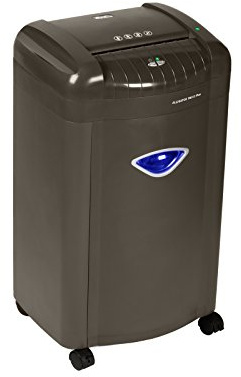 ProfiOffice Alligator 708 CC+ Papierschredder | Flüsterleise Whisper Technology, Kreuzschnitt Reißwolf, Partikelschnitt P-4, 26L, 8 Blatt, Beleuchtet