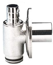 Art. 422 - GFB SIFONE LAVATRICE Esterno Modello RAPIDO in Ottone, attacco uscita 32mm, codolo da 40mm.