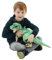Sweety Toys 10813 Dinosaurier Plüsch Kuscheltier 57 cm grün Tyrannosaurus Rex