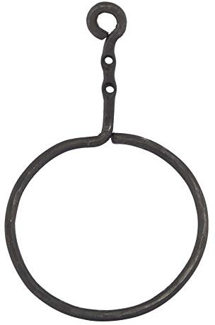 House Doctor Ringguss schwarz 16 x 16 cm