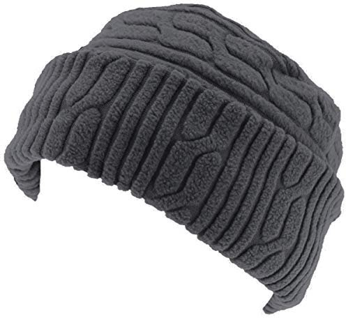 SSP Hats Thermo-Muster-Fleece-Beanie Gr. Einheitsgröße, navy