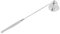 MAGT Kerzenlöscher, 1 Stück Edelstahl Glockenförmige Candle Snuffer Langem Griff Dochtlöscher Hand Kerzenabdeckung Feuerlöscher(Sliver)