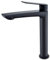 Monomando Grifo de lavabo caño alto Imex Luxor Negro BDX023-3NG