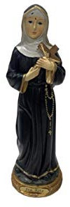 Osiris Trading UK Statue der Heiligen Rita von Cascia katholische Skulptur religiöse Ornament Figur für Zuhause oder Kapelle