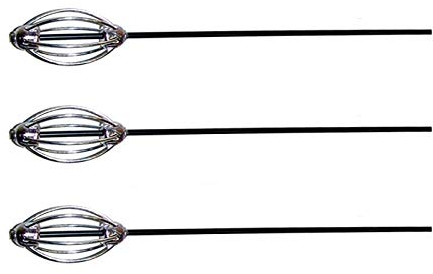 3 Karpfen Angeln Feeder 20cm Hartes Rohr Futterkorb Feeder 25g Angelkoffer Angelzubehor