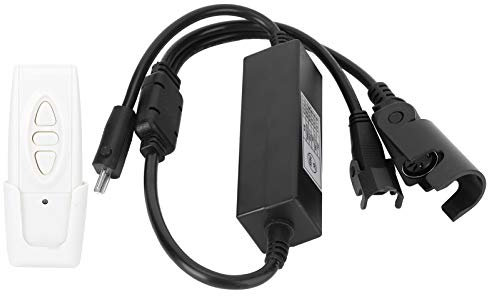 Zerodis Poltrone Elevabili Reclinabile Elettrico, Finestra Elettrica Wireless LCD Diaplay Telecomando per Telecomando per Motore Singolo da 29 V (01 Maschio + 01 Femmina + 5P Femmina)