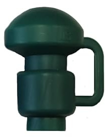 walexo Kappen für Innenliegendes Sicherheitsnetz Stangen Ø 25 mm oder Ø 28 mm (Ø 28 mm, 8 x Grün)