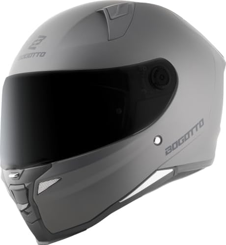 Bogotto FF110B Helm, titan matt, XL | Beschlaghemmend