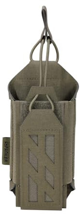 EXCELLENT ELITE SPANKER Molle Étui pour Talkie-walkie Tactique réglable en Nylon pour la Police, la sécurité et Le Sauvetage(B-RGN)