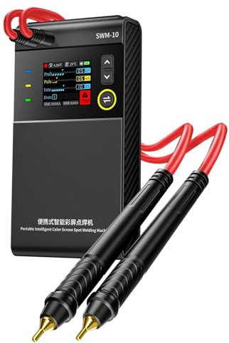 Spot Welding Machine, Battery Operated Spot Welding Machine | Portable Spot Welding Machine with LCD Screen | Jewelry Spot Welding Machine, Spot Welding Equipment for Piastr Welding