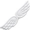 Repose-Poignet pour Clavier Ailes d'ange Repose-Poignet pour Clavier Saisie Facile, Soulagement De Douleur pour Ordinateur Ordinateur Portable Jeu De Bureau À Domicile
