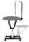 Hundefriseur Tisch Höhenverstellbar 80-90cm, 360° Drehung Trimmtisch für Hunde, MDF Platten und Gummiflächen für Katzen und Hunde(Black)