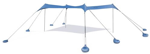 Naturehike Tende da Sole da Campeggio Ultraleggere per 6-8 Persone Tarpaulin Anti-UV Telo da Spiaggia Tenda da Sole Padiglione per Giardino all'Aperto Picnic Festival