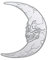 XZQYDS Metall-Stanzschablonen für Halloween, Totenkopf, Mond, Bordüre, Rahmen, für Scrapbooking, Schablonen, Dekorationen