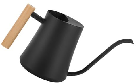 SUPVOX Bouilloire D'arrosage De Jardinage Support D'arrosage Arrosoir Bouteille D'arrosage Réservoir d'eau De Jardinage Black Bois