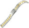KKFAUS Edelstahl-Uhrenarmbänder für 1853 T049 T049410A Tissot PR100 Serie, massives Metallarmband, 19 mm, 19 mm, Achat