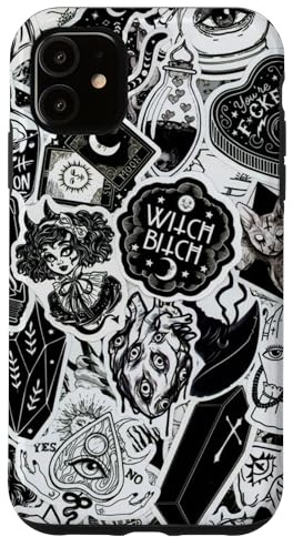 Witchy Gothic Emo Grunge Wicca Magic Mystische Hexerei Hexe Hülle für iPhone 11
