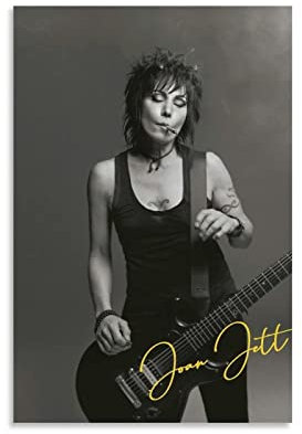 BBSYDH Leinwand Druck Poster 60 * 90cm Senza Cornice Joan Jett Canvas Wall Art Soggiorno Poster Camera da letto Decor Pittura