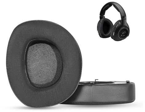 HDR170 Ohrpolster Ersatz für Sennheiser HDR170/TR 170/RS170, HDR160/RS160/TR160, HDR180/TR180/RS180 Kopfhörer Ohrpolster Kissen mit Kühlgel-Schicht