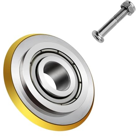 50.000m Lebensdauer Fliesenschneidrad 22x6x6mm mit Radstange-Hochwertiges | Schneidrad aus Metalllegierung & Keramik - Universelles Ersatzrad für Fliesenschneider-Zum Schneiden von Keramik, Glas