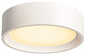 SLV PLASTRA LED Deckenleuchte, weiss, 3000K