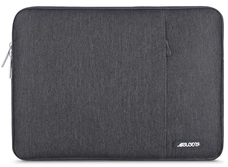 MOSISO Tablet Sleeve Hülle Kompatibel mit iPad 10. 10,9 Zoll 2022,iPad Air 5 10,9,iPad Pro 11 M2 2022-2018,iPad 9/8/7 10,2,iPad Air 4 10,9/Air 3 10,5,iPad 9,7,Polyester Vertikale Tasche,Space Grau