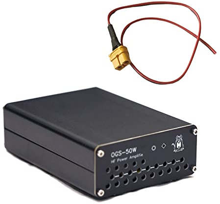 SHUIYUE 50W tragbarer Hochfrequenz-Leistungsverstärker Kurzwellen-Radio-Leistungsverstärker für USDX FT-817 Elecraft KX3 QRP FT-818 G90 G90S G1M X5105 Ham AMP