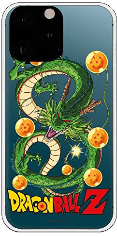 Personalaizer Original Case Compatible with iPhone 14 Pro Max with Dragon Ball Z Shenron and Balls Design white
