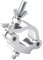 Clamps for Lights Stage Lighting Accessories, Lighting O Clamp Dj Light Pole Clamp Quick Release Truss Clamp, Half Coupler Hanging Bracket Stage Light Clamp Moving Head Light Hooks for Truss 40mm-52mm