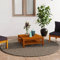 FIRBNUS Couchtisch 65x65x35 cm Massivholz Akazie Lounge Tisch Outdoor Holztisch Garten Beistelltisch Outdoor Beistelltisch Holz Balkontisch Holz Gartentische Outdoor Beistelltisch