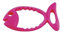 Fisch-Tauchring, neon-pink, 9x17 cm