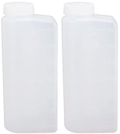 WGFOIP Bouteille de Mélange de Carburant, Huile, 2 Temps, 600 Ml, Récipient de Mélange en Plastique et Nylon pour Tronçonneuse, Machine à Repasser