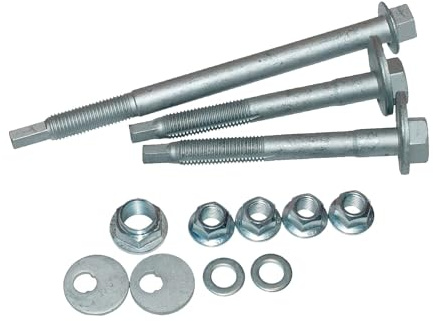 D2P Suspension Arm Fitting Kit Bolts Nuts Replacement Front Lower Compatible With 04-09 Landrover Discovery III L319 2.7, 09-18 Landrover Discovery IV L319, 05-13 Range Rover Sport I L320 | RYG000440