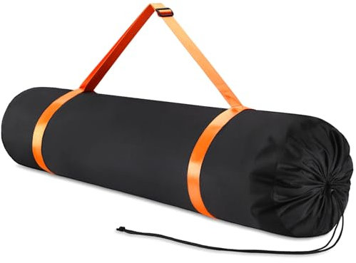 TOBWOLF Extra Large Camping Chair Replacement Bag, 120 x 27 cm Folding Chair Bag with Shoulder Strap, Heavy Duty Carrying Sack for Foldable Outdoor Lawn Fishing Chairs, Hammock, Tent, Yoga Mat