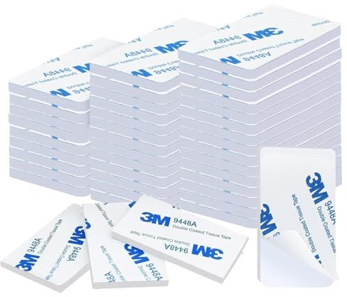 DULEIAU RAVFD Nastro Biadesivo Extra Forte, Biadesivo Extra Forte,Impermeabile e Resistente alle Alte Temperature, per Casa, Ufficio, 40 PCS, 3 mesi