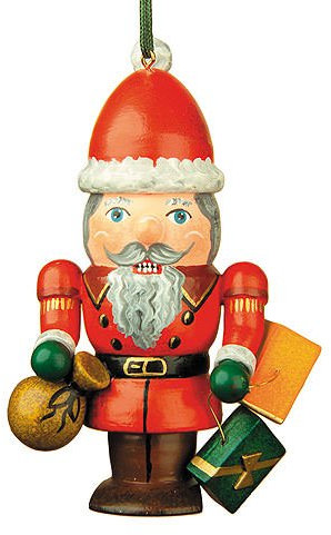Hubrig Baumbehang Nussknacker Weihnachtsmann Erzgebirge