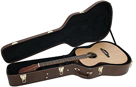DIMAVERY Form-Case Western-Gitarre, braun | Case für Westerngitarre
