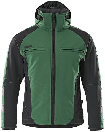 Mascot Softshelljacke Darmstadt, 1 Stück, XL, grün/schwarz, 16002-149-0309-XL