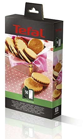 Tefal Coffret Snack Collection - 2 plaques biscuits + 1 livre de recettes XA801412