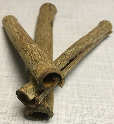 3 Medium (2cm Ø x 12cm) Catappa Barks Cave/Tube - Seemandelbaumrinde Höhle Röhre