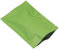 WACCOMT Pack 100 Stücke Matte Aluminiumfolie Verpackung Tasche Reißverschluss Selbstdicht Flachbeutel Lebensmittel Lagerung Geruchssicher Mylar Beutel (Matt Grün, 7x10cm (2.7x3.9 inch))