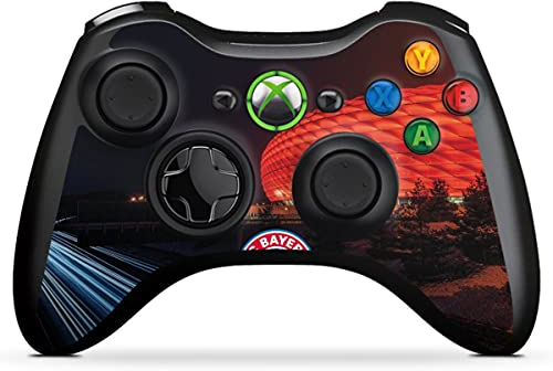DeinDesign Skin kompatibel mit Microsoft Xbox 360 Controller Folie Sticker FC Bayern München FCB Stadion